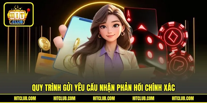 Quy trình gửi yêu cầu nhận phản hồi chính xác Quy trình gửi yêu cầu nhận phản hồi chính xác