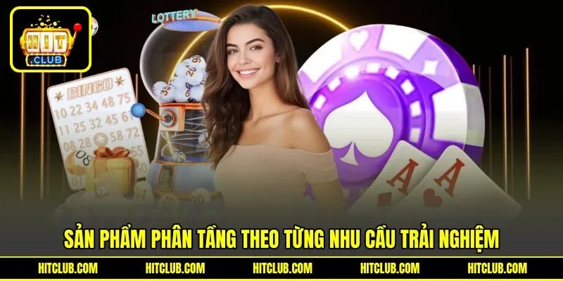 Sản phẩm phân tầng theo từng nhu cầu trải nghiệm